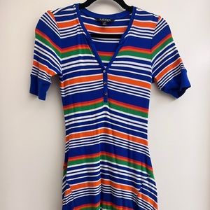 Ralph Lauren Striped Henley Dress S